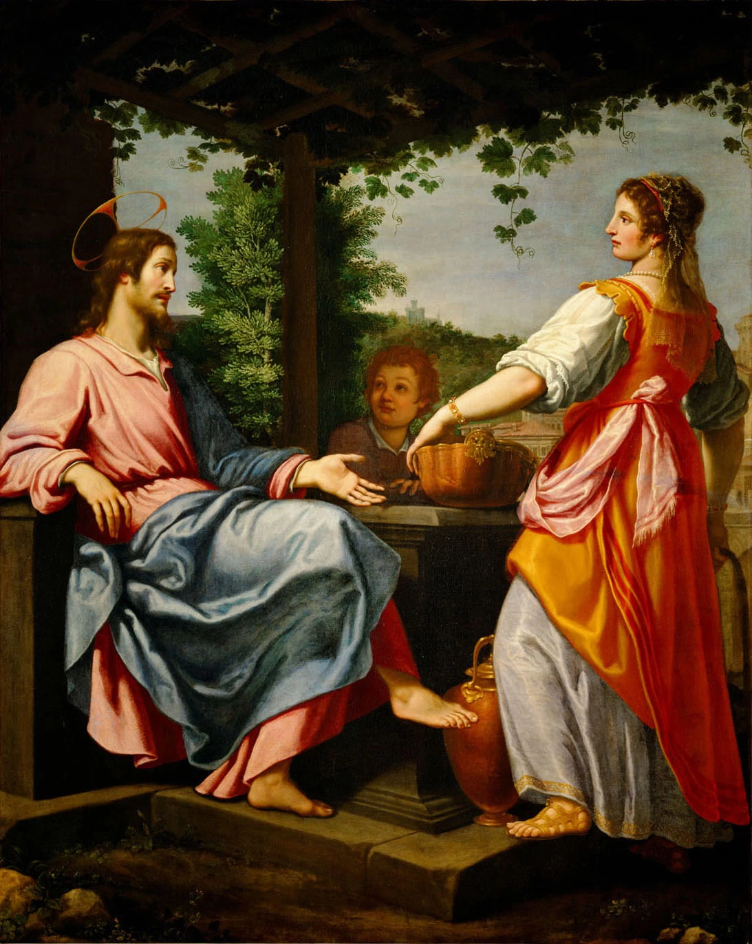 Cristo e la donna samaritana - Kunsthistorisches Museum, Vienna
